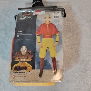 Avatar Kid's Costume The Last Airbender Aang Kids Medium 7-8 Brand New